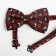 Set of men's kaftan subcutics and tie-butter "Bear"
