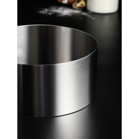 Baking uniform, professional “circle”, d-18, h-8.5 cm, steel 1 mm-2