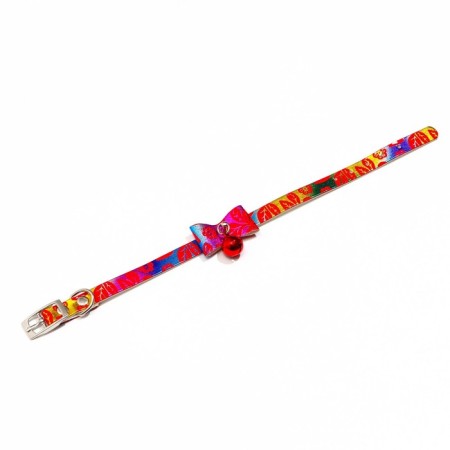 Collar "radiance" with a bell, 29 x 1 cm, Osh 20-25, red-2
