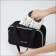 Bag for lightning shoes, Textura, external pocket, black color