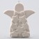 Christmas tree decoration for coloring "Angel with stars", with a suspension