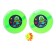 Velcro game "Montrustrik", 2 plates, ball, color mix