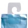 Hook-lumber self-adhesive 2.5 × 4 cm (packing 100 pcs.), The color is transparent