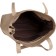 Bag Schoper on Mumi zipper, beige color