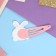 Invisible hair "Adele" (set 2 pcs) cute bunny, 5.5 cm