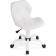 Computer chair Wald Metal/Ecokuzha, White/White 47x54x70 cm