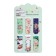 A set of bookmarks for magnetic books 6 pieces, "animals", mix