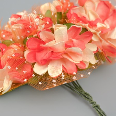 Decorative flower for the creativity of "chrysanthemum" white-2