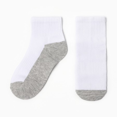 Nosk children's shortened, white/gray color, size 18-20