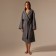 WAFEL Women's bathrobe SL Home: Waffle "Grig Sandre", size M, 100% cotton, 320 g/m2