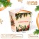 New Year. Bonbonniere, New Year's gift packaging "Winter cones", 7.5 × 8 × 7.5 cm.