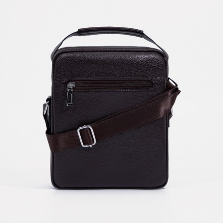 Male bag, brown color-3