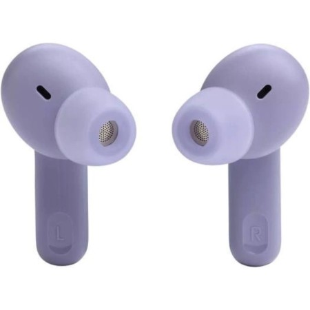 Enterrained JBL Tune BEAM headset purple Bluetooth wireless in the auricle-4