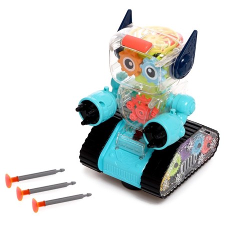 Robot "gears", light and sound effects, mixtures-4