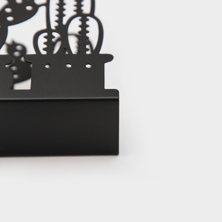 Salphetens Dolyana "Cacti", 15 × 4 × 10.3 cm, black color-4