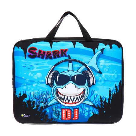 Folder with handles Textile A4, 350 x 265 x 75 mm, PMD 4-20 "Shark DJ"
