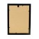 Photo frame A4 21x30 cm format (282r) Dark walnut with gold (plastic screen)