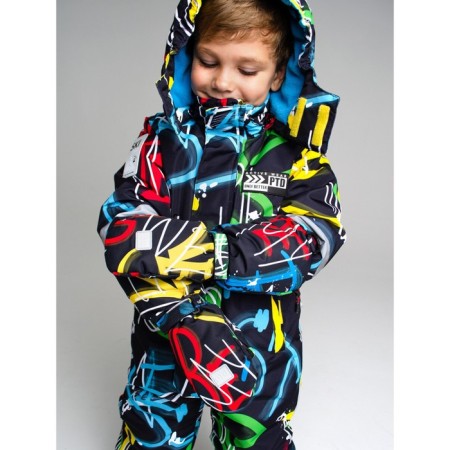 Winter mittens-crags for a boy, size 14-2