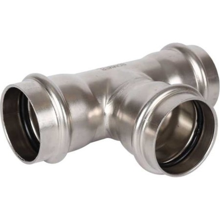 The equal-free Rommer RSS-0013-000022, VPR, D = 22 mm, press, stainless steel