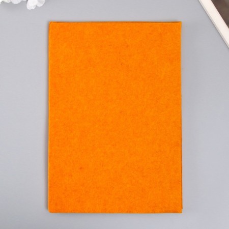 A set of soft felt "Astra" (3 pcs) orange, 3 mm, 400 gr. 20x30 cm