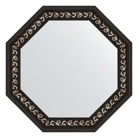 Mirror in the baguette frame, black Ardeko 81 mm, 69x69 cm