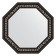 Mirror in the baguette frame, black Ardeko 81 mm, 69x69 cm