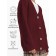 Кардиган для девочки Amarobaby Knit, рост 98 см, цвет бордовый
