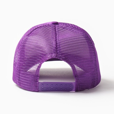 Women's baseball cap with a minaku grid, violet, rn 56-58-2