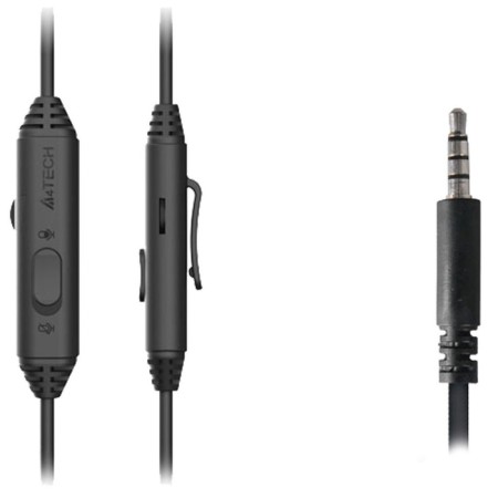Headphones with A4Tech FSHELER FH100i Microphone 1.8m overhead (FH100i (Stone Black))-4