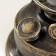 Kerosene lamp decorative black with a golden patina 14x18x27.5 cm Risalux