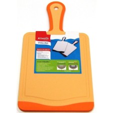 Atlantis Flutto kitchen board, orange color, 35 x 18 cm