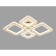 LED LED LED Ambrella Light, Ice, FA1727, 4XLED, 108 W, 8100LUM, 3000-6400K, Gold Color Gold
