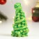 Figure "Snake on the Christmas tree" light green, 10cm