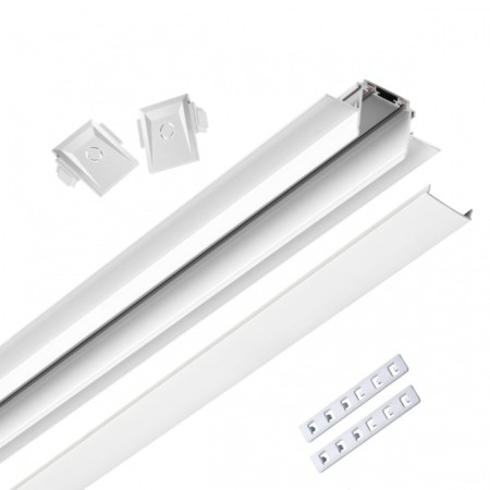 Low -voltage oven for built -in installation in GKL, Novotech length. Smal, 32x2000x65 mm
