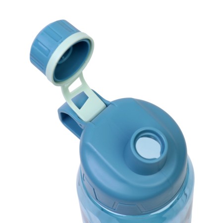 Water bottle, 1 l, sport, blue-2