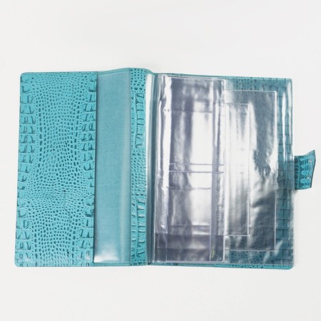 Folder for documents on a valve, 4 sets, turquoise color-2