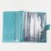 Folder for documents on a valve, 4 sets, turquoise color
