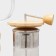 Hot teapot on the stand Sl Home "Rialto", 600 ml, the color is transparent