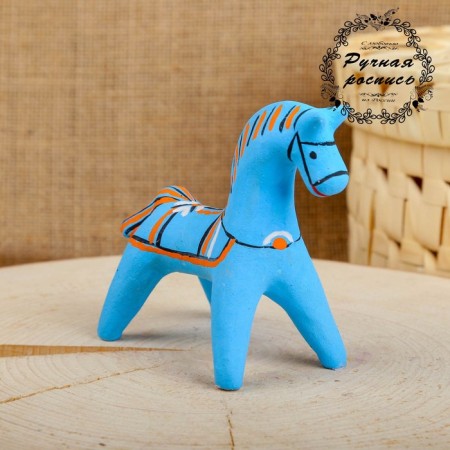 Souvenir "Horse", 5.5 × 6 × 8 cm, Kargopol toy-3