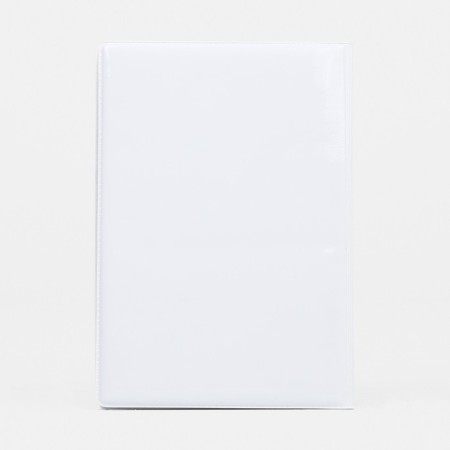 Passport cover, white/red color-1