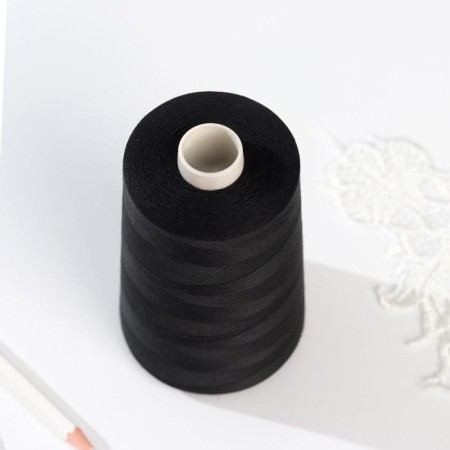Threads 40/2, 5000 m, black color No. 6818-2