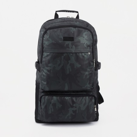 Tourist backpack, TL, 40 l, lightning department, 3 external pockets, with extension, khaki color-2