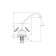 Kitchen mixer Rush Bianki Bi7650-22, two-wound, chrome