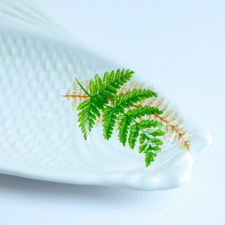 Selte dish 39cm, white mix color-4