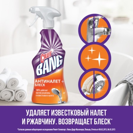 Cilling Bang "Anti -Wagon and Shine", a spray, for a bathroom, 750 ml-2