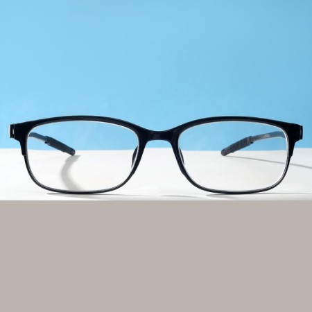 Ready glasses east 8984, black color, bending pipe, +2-3