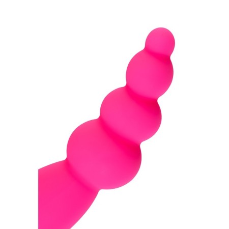 Anal plug A-Toys by Toyfa Hild, silicone, pink color, 11 cm-3