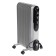 Resanta heater OMPT-9N, Maslyani, 2000 watts, 9 sections, 20 m², white