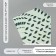 Scrapbooking paper "Avocado leaves" density 180 grams set 5 pcs 30.5x32 cm