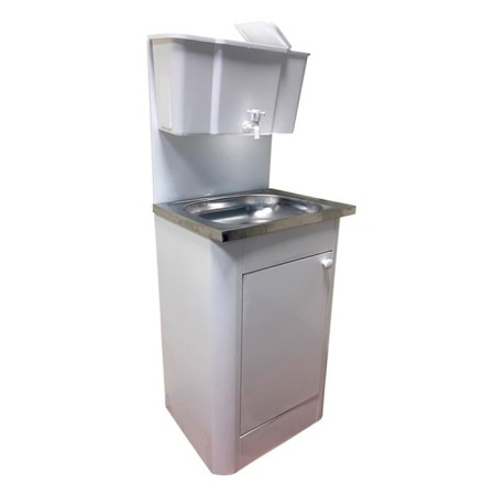 Washbuilder "Aquarius", a country, without euns, stainless Moika, 17 l, white-2